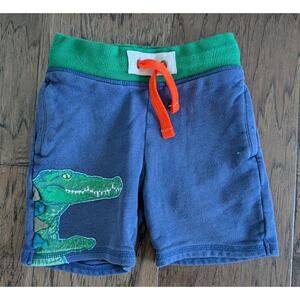 Mini Boden Alligator Applique Shorts